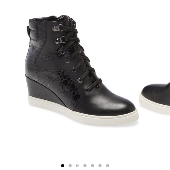 linea paolo anna wedge sneaker camo - Picture 11 of 13